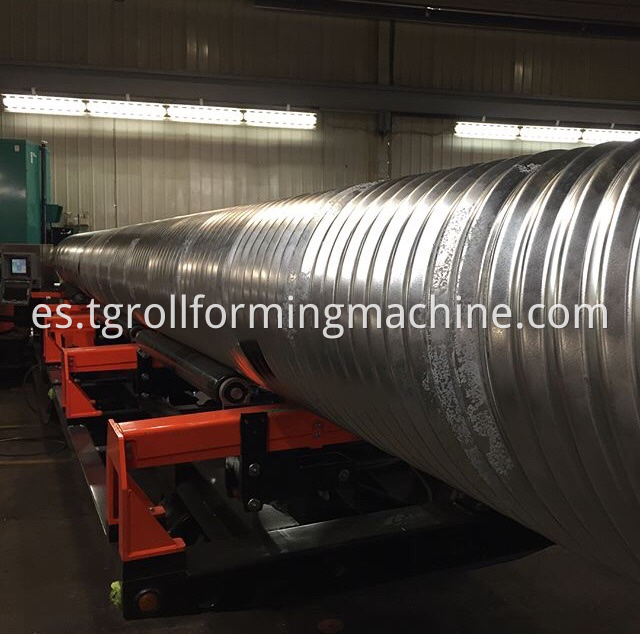 Metal Culvert Pipe Machine